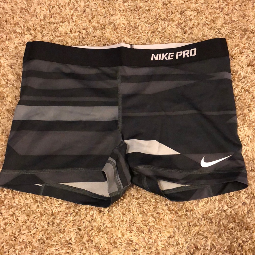 Nike pro workout shorts.
